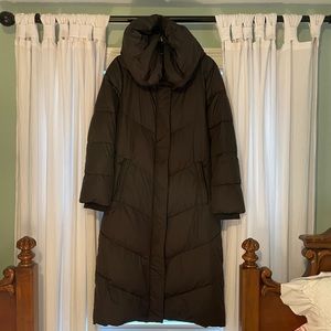 Michael Kors long puffer cozy hood!